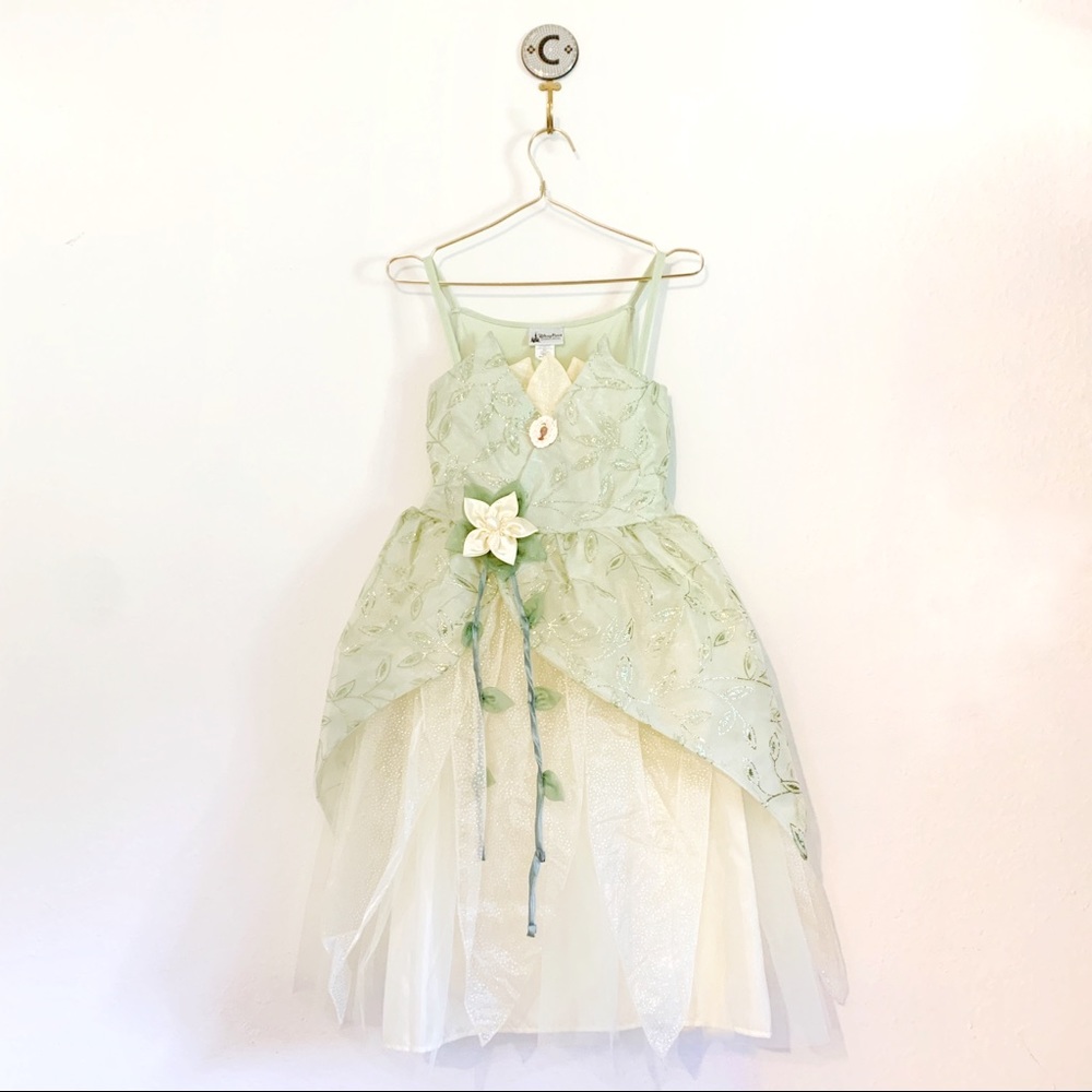DISNEY PARKS Official Kids’ Princess Tiana Gown